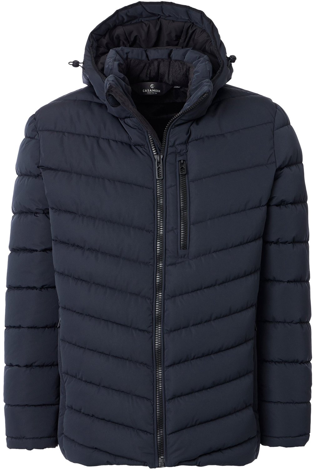 CASA MODA comfort fit tussenjas donkerblauw