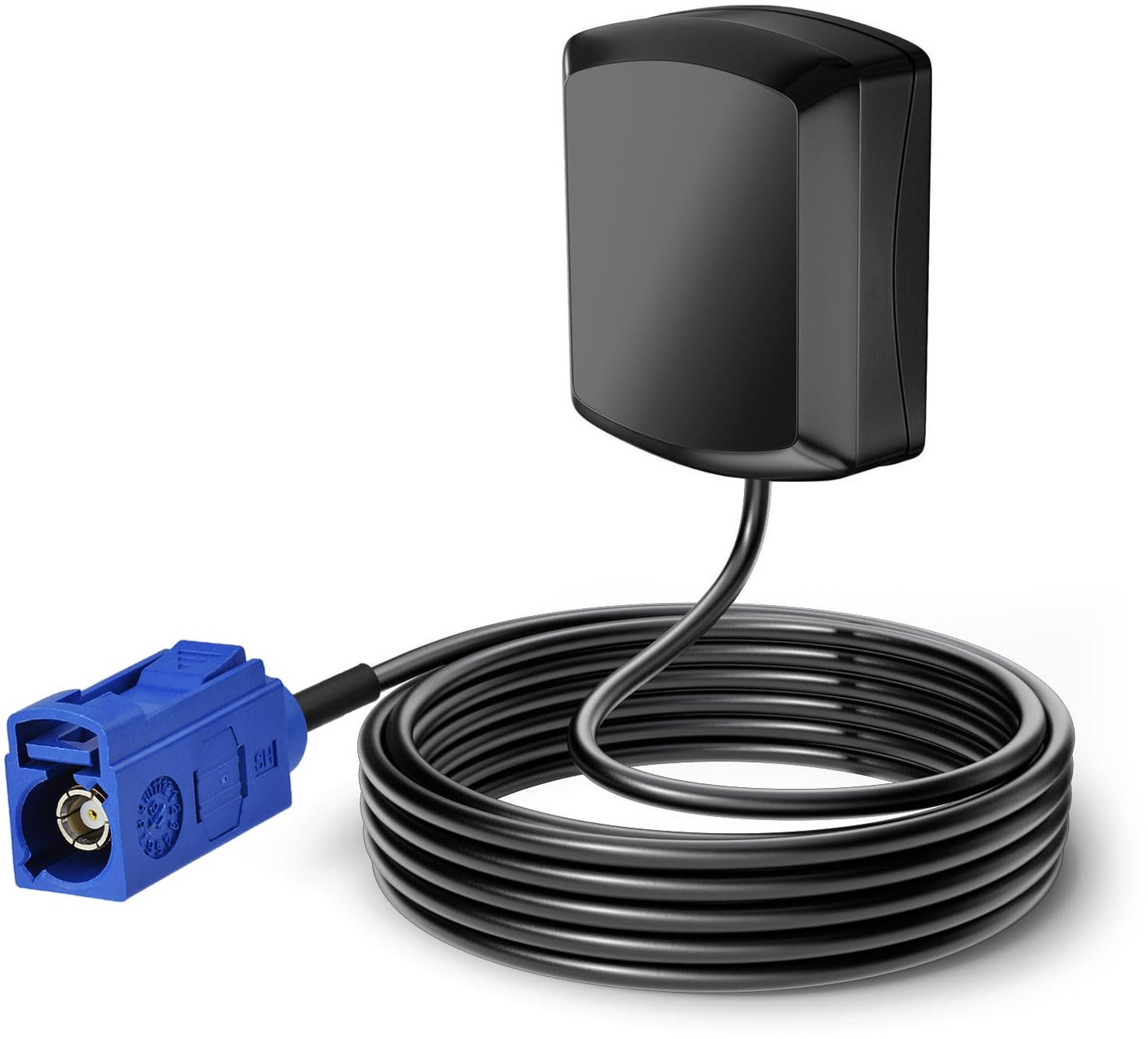 Actieve GPS Antenne met Fakra C Adapter - Inclusief 3M RG174 Verlengkabel
