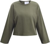 SISTERS POINT VILLY-TOP - Dames top - Khaki - Maat XS
