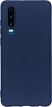 iMoshion Color Backcover Huawei P30 hoesje - donkerblauw