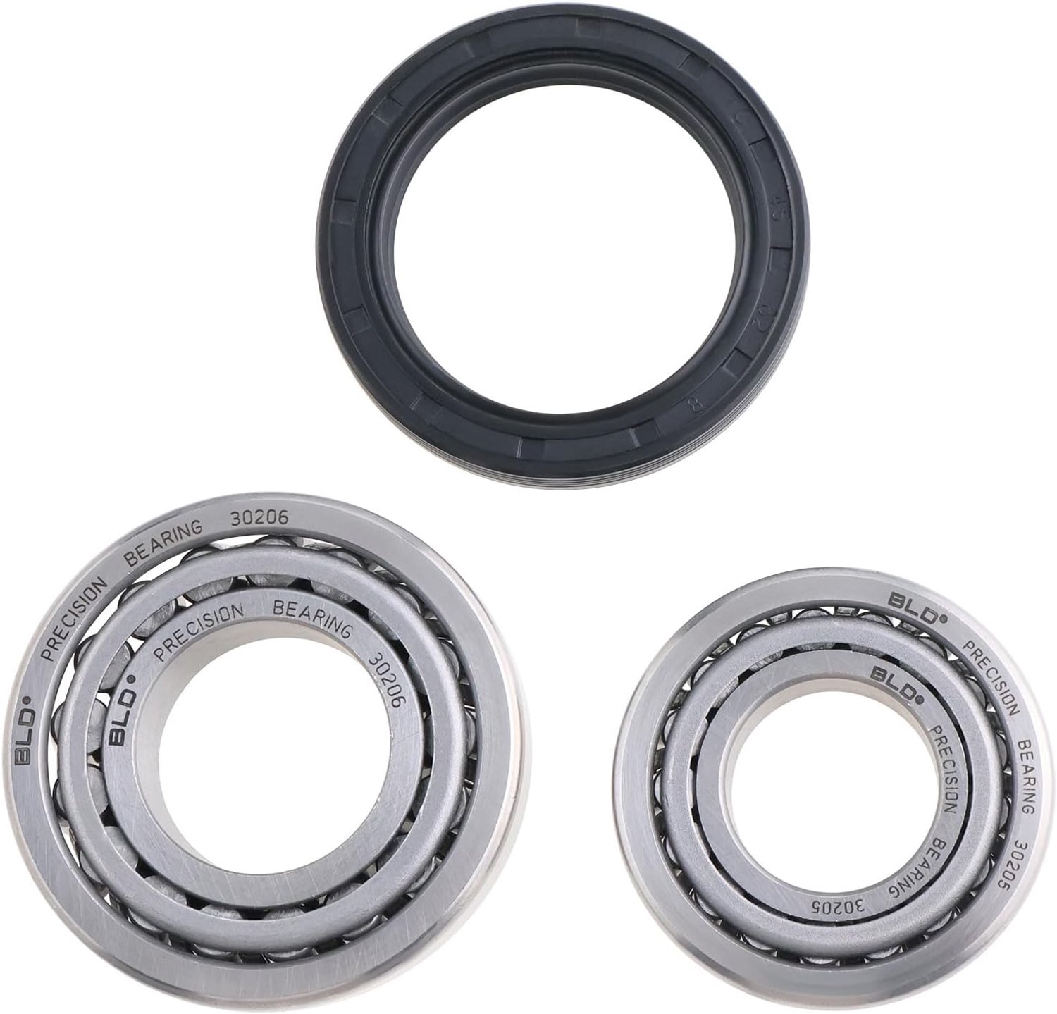 Wiellagerset 30205 30206 - 45x62x8mm - conische rollager - hoge belastbaarheid en duurzaamheid - m-winkel