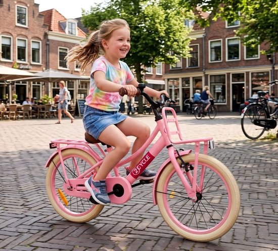 2Cycle Hearts - 18 inch - Kinderfiets - Roze — afbeelding 5
