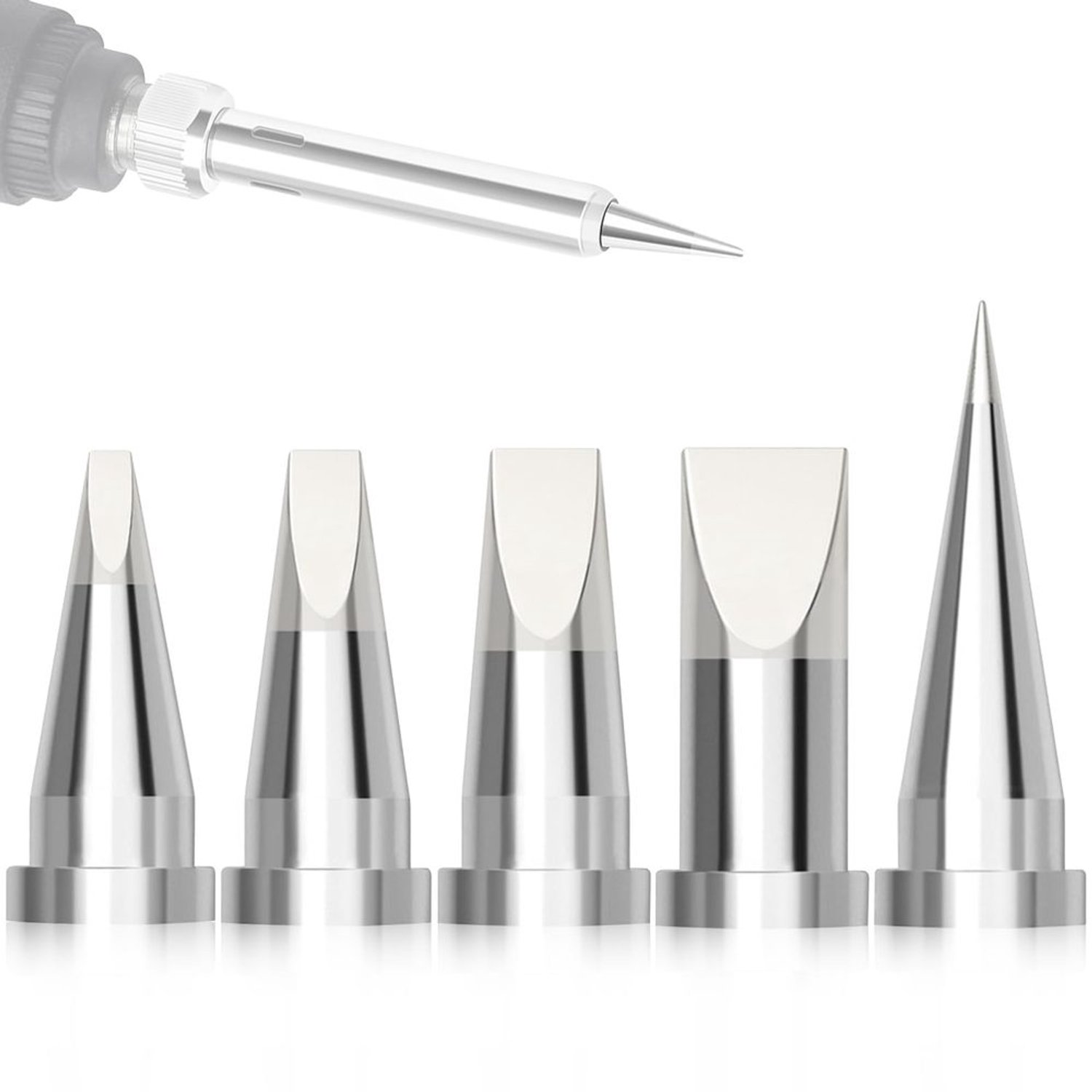 Solderen IJzer Set met Leidingvrije Soldering Tips van Hoogwaardige Koper