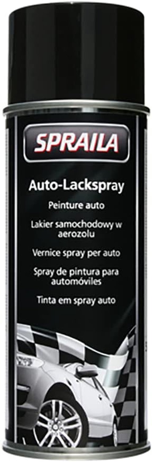 Lakspray 500ml - wit glans - krasbestendig - voor decoratieve lak op auto en meer - ServiceTopper