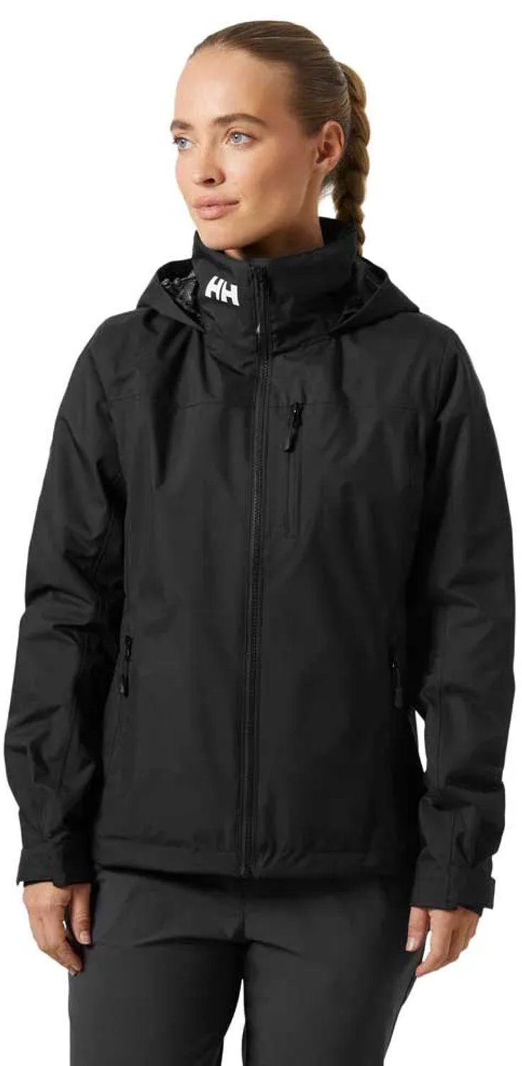 Helly Hansen Crew Hooded Midl 2.0 Jas Vrouw Zwart