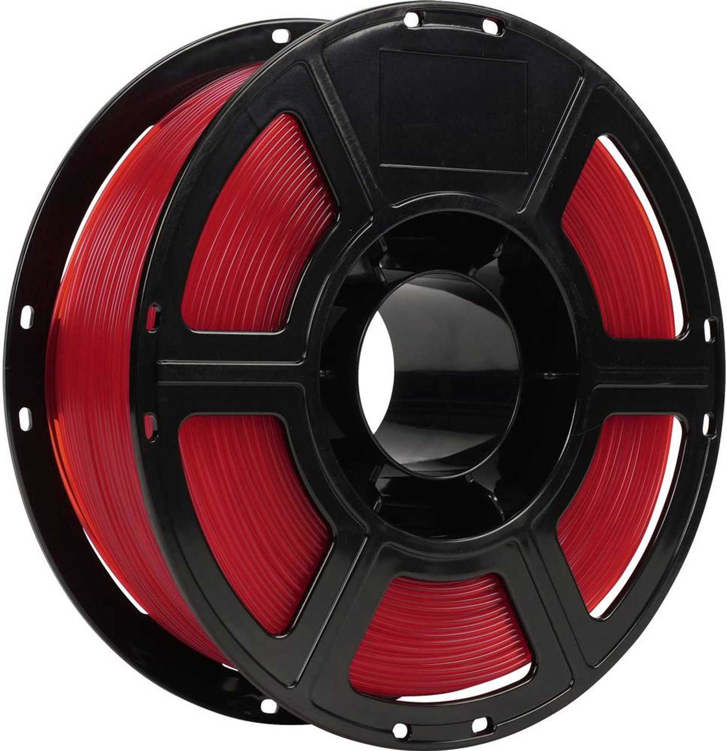 Renkforce RF-7552004 Filament PLA kunststof Hittebestendig, Flexibel 1.75 mm 1 kg Rood 1 stuk(s) Kleurloos