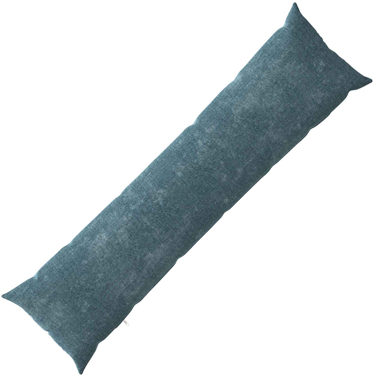 vidaXL Dekenkussen - HEERLEN - Blauw - 40 - x - 145 - cm - Chenille - Stof