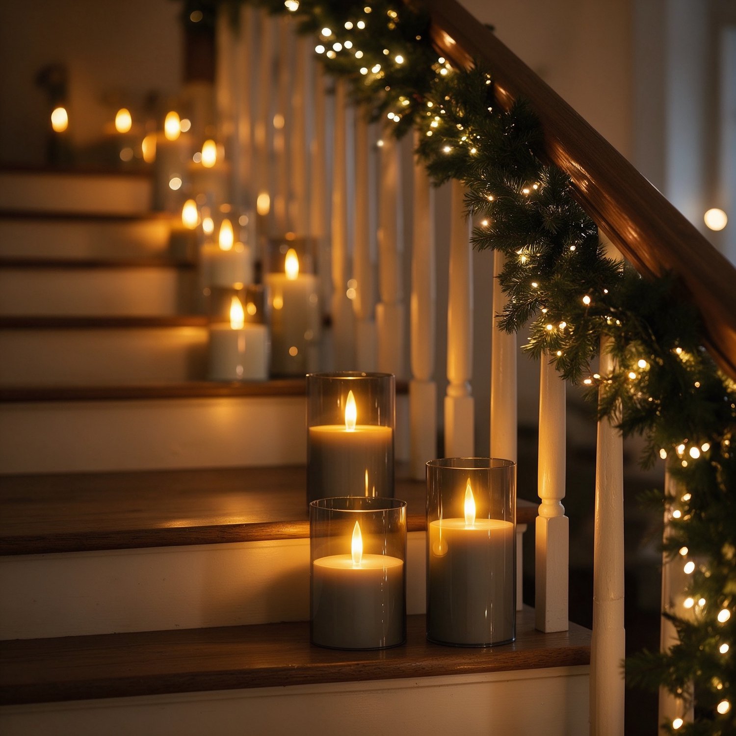 Froadp 9PCS LED-kaarsen met timerfunctie en afstandsbediening - Vlamloze, flikkerende batterijkaarsen voor thuis, bruiloften, kerstdecoraties en stijlvolle woonaccessoires Matgrijs