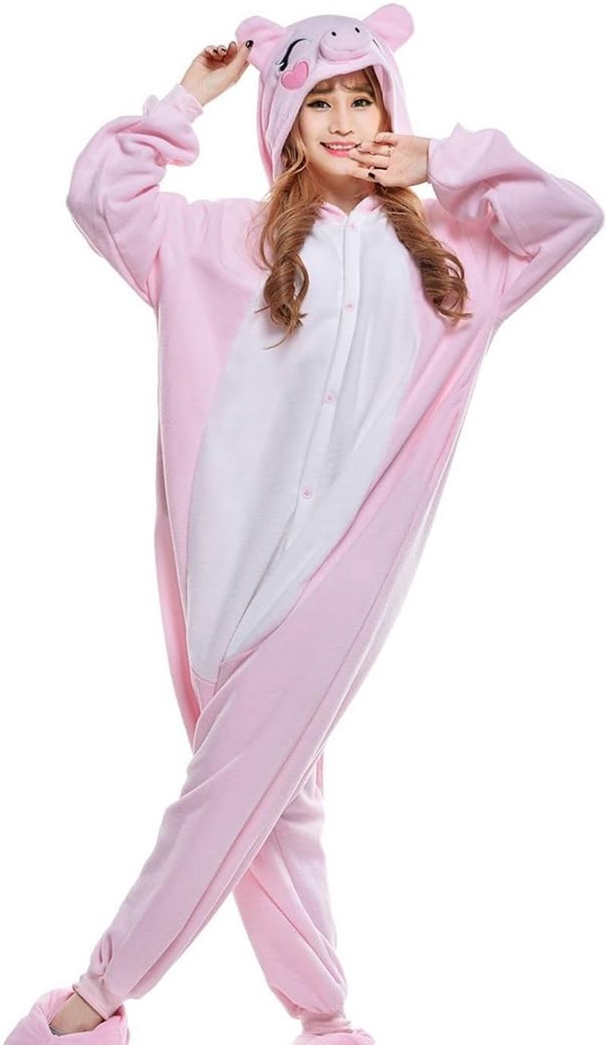Varken pyjama unisex volwassen cosplay kostuums