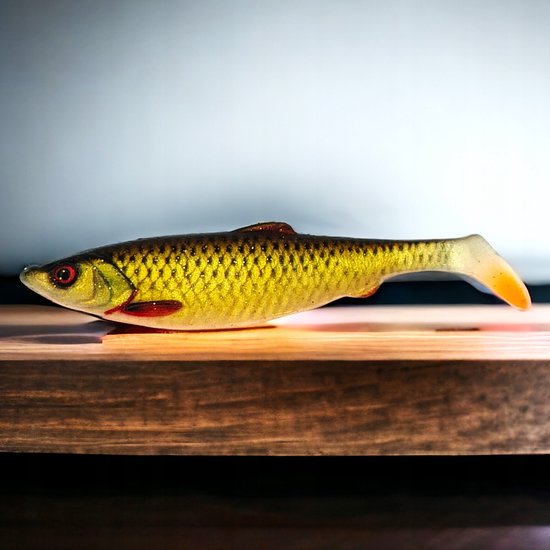 Savage Gear 4D Herring Shad 13cm Dirty Roach - Kunstстве Vis voor Snoek & Baars — afbeelding 4