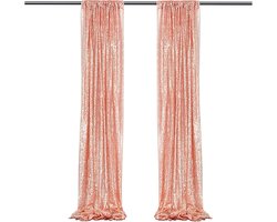 Paillettengordijnachtergrond voor Elegante Bruiloften, (#2)
