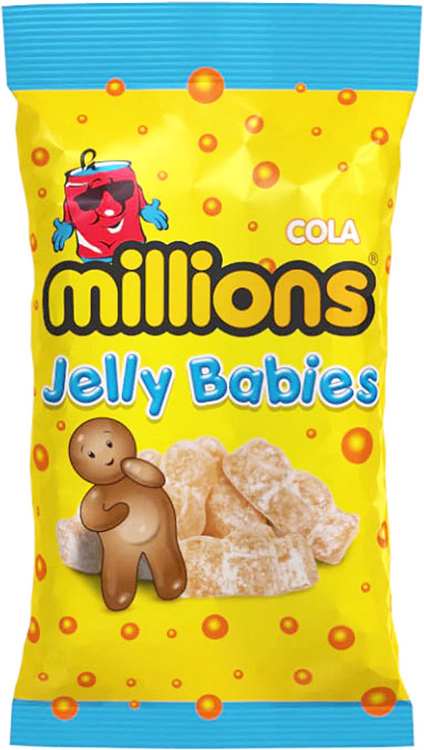 Millions Jelly Babies Cola - Engels zacht snoep - 10 x 150 g