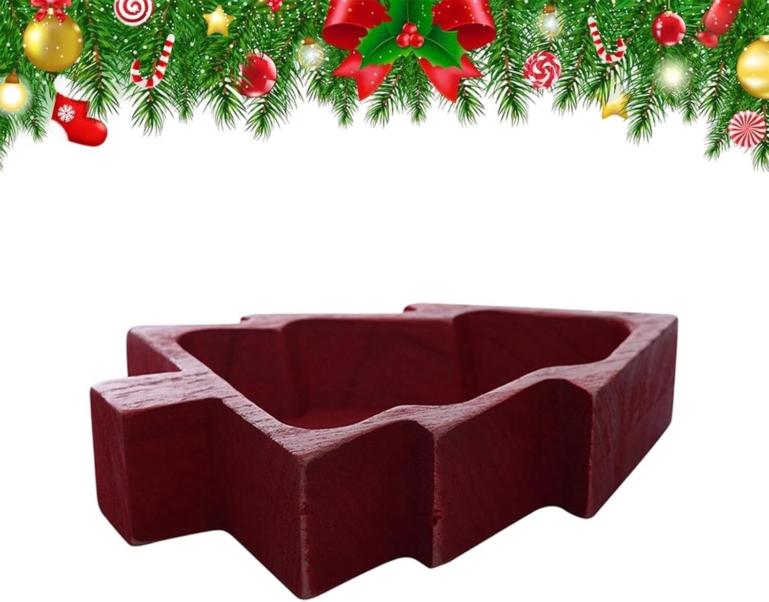 Kaars Kerstdecoraties Serveerschaal