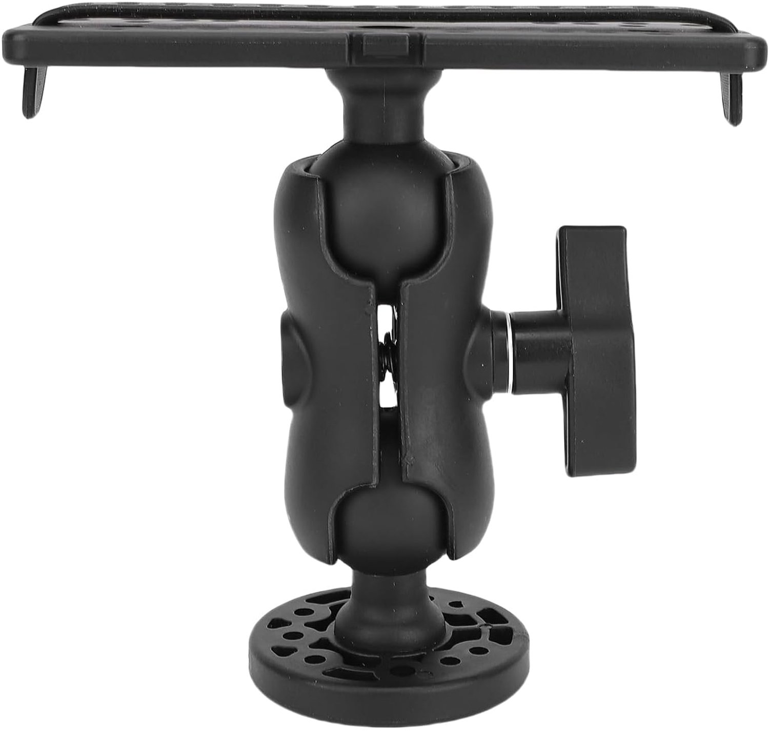 Mount Base Universele montageplaat 360 graden rotatie Bal Mount Elektronische Fishfinder Beugel voor Marine Kayak Ponton Kano
