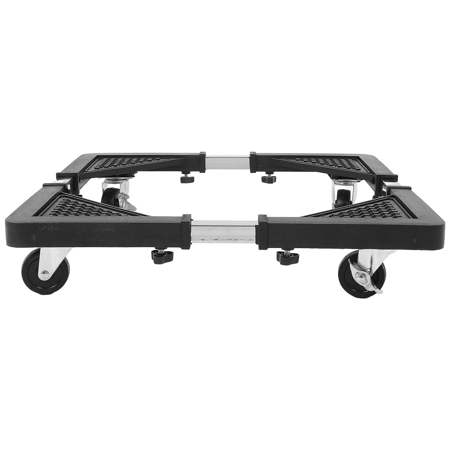Rvs Mini Koelkast Stand met Vergrendelbare Wielen Mobiele Wasmachine Dolly Meubelroller voor Keukenopslag Zware Apparaten