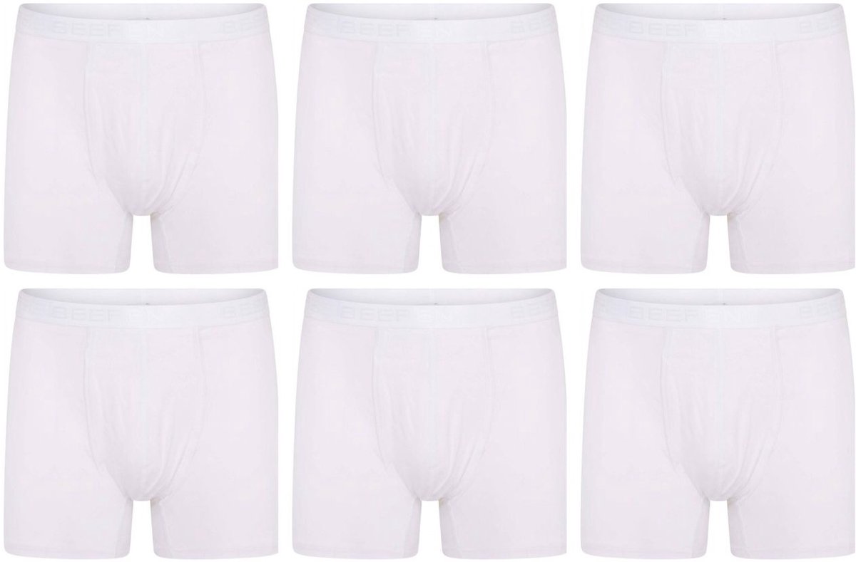 Beeren Bodywear Heren Gulp 6-pack - Wit - Katoen