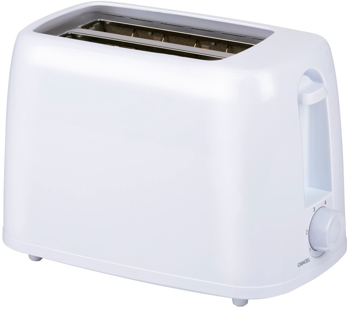 alpina Broodrooster 650W - Toaster met 6 Bruiningsniveaus - Annuleerfunctie