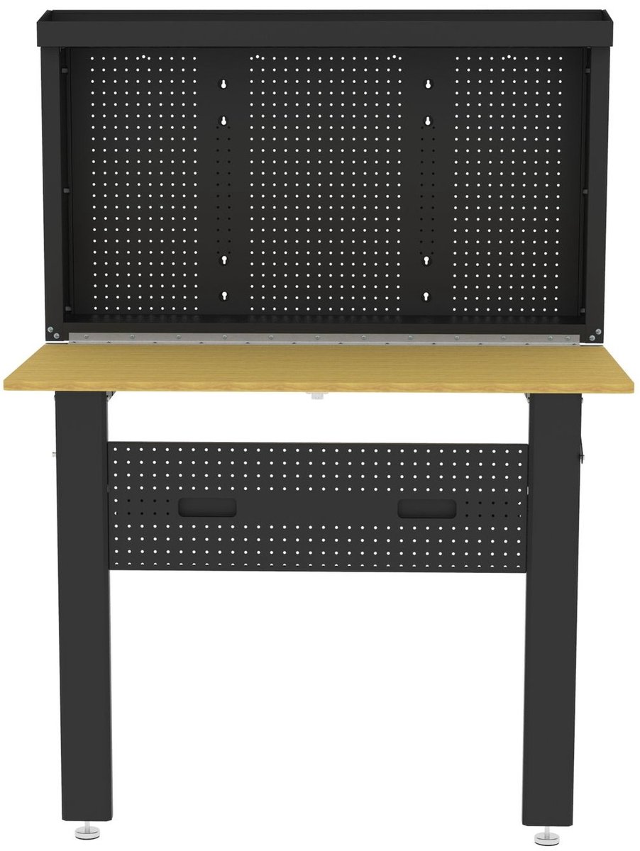 HBM inklapbare werkbank voor muurbevestiging 120 x 66 cm
