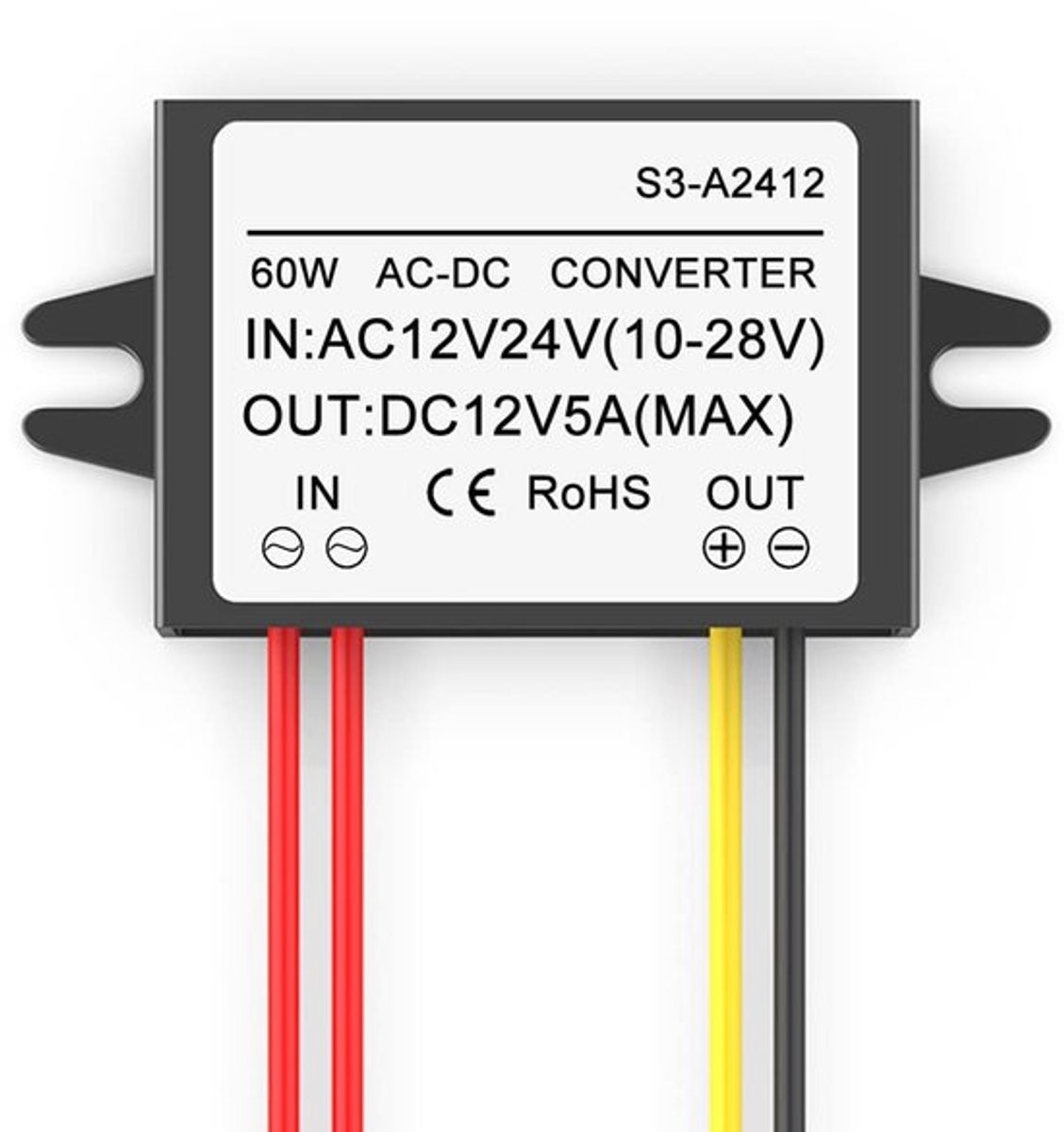 Dailygoody - Buck Converter - Waterproof Ac-dc Voedingsmodule - Compact formaat