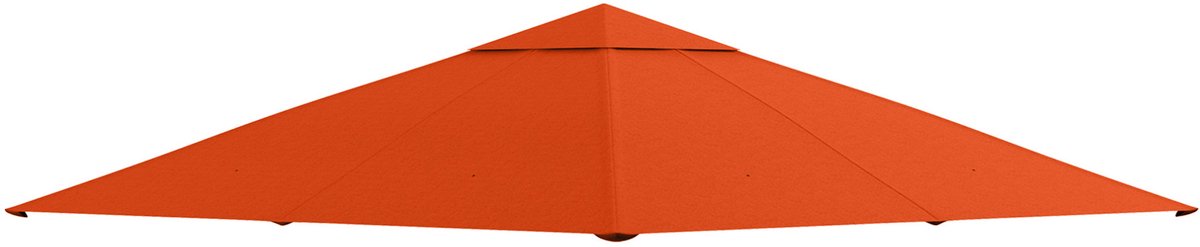MODFU - Partytentdak - Polyester Met PA-Coating - Oranje - 298 X 295 Cm