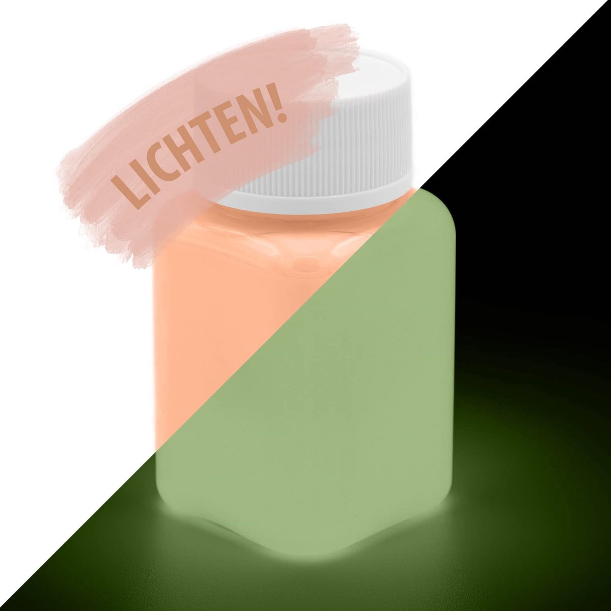 Elzusha - Luminous paint - Fluorescerende verf in oranje 100g