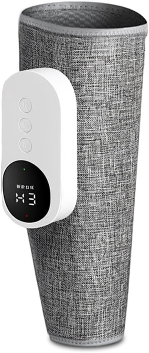 Draadloze beenmassageapparaat met 3 intensiteiten en 3 verschillende massagemodi voor ontspanning
