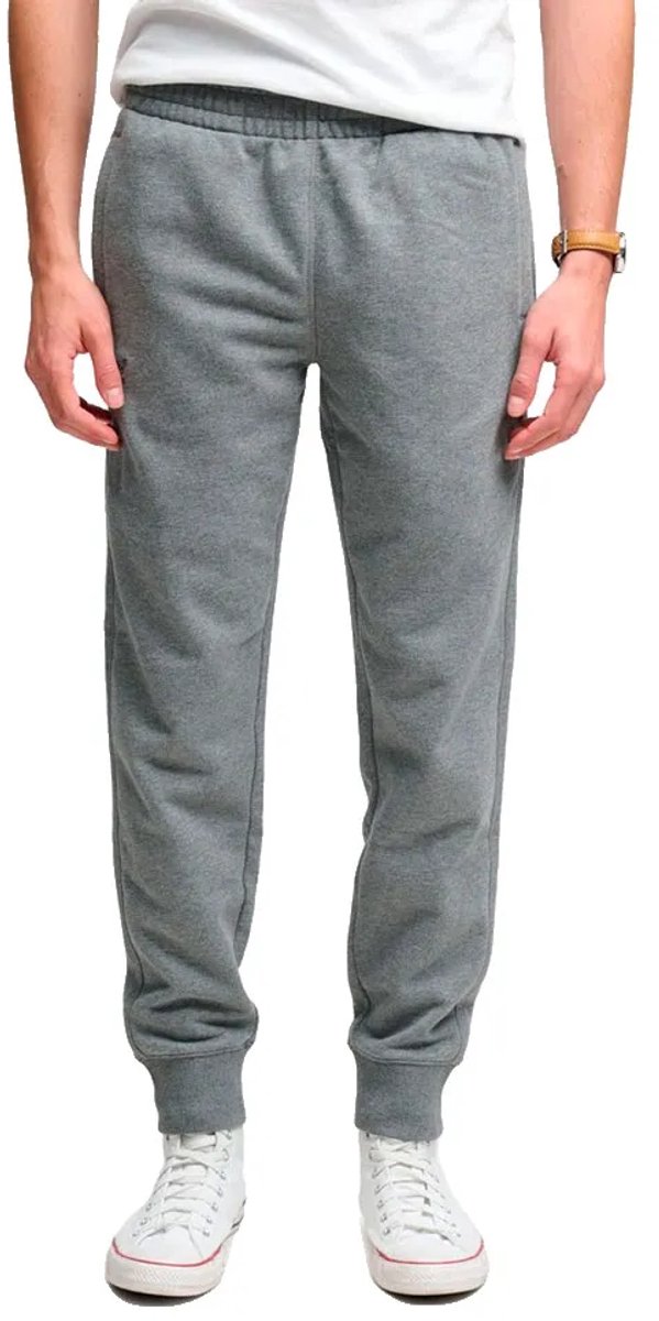 Superdry Essential Logo Half Brushed Trainingsbroek M Man Grijs