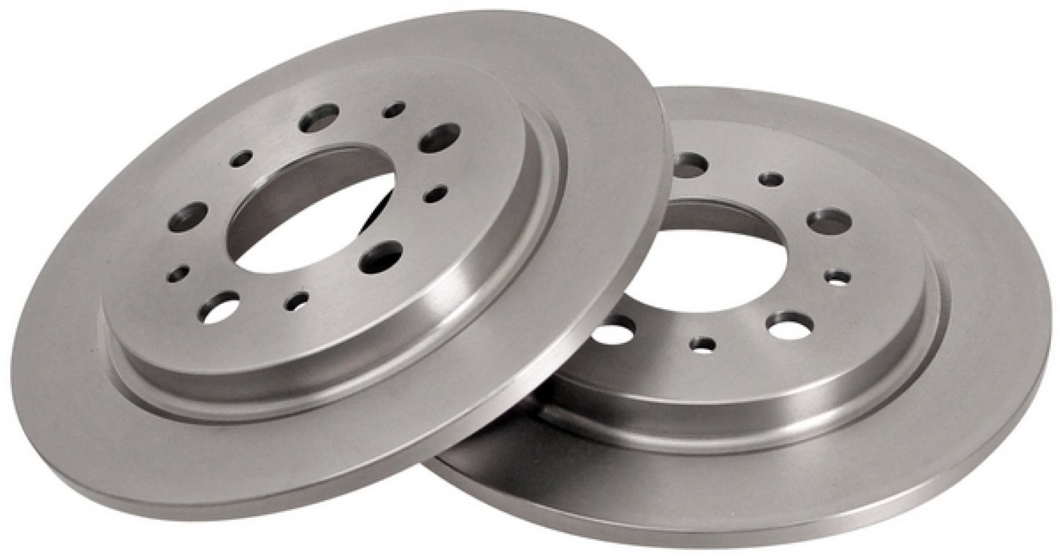 A.B.S. 15955 Remschijven achter, set van 2 - Volvo 940, V90, 740, 960, 760 - 265 mm - massief