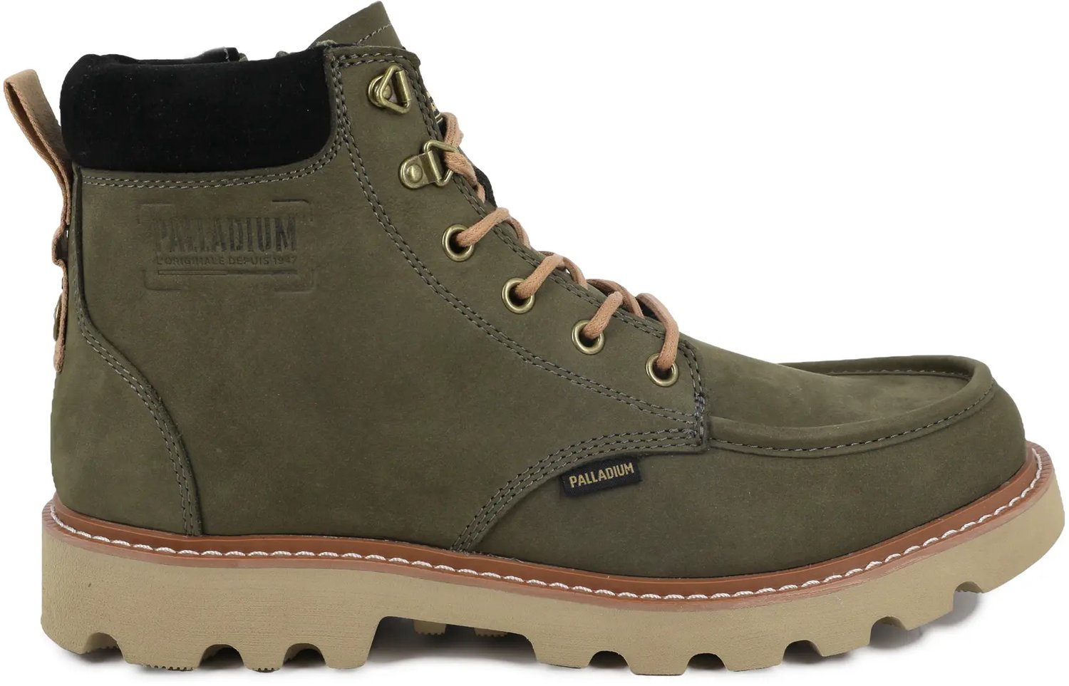 Laarzen Palladium Trooperlite Grit Groen