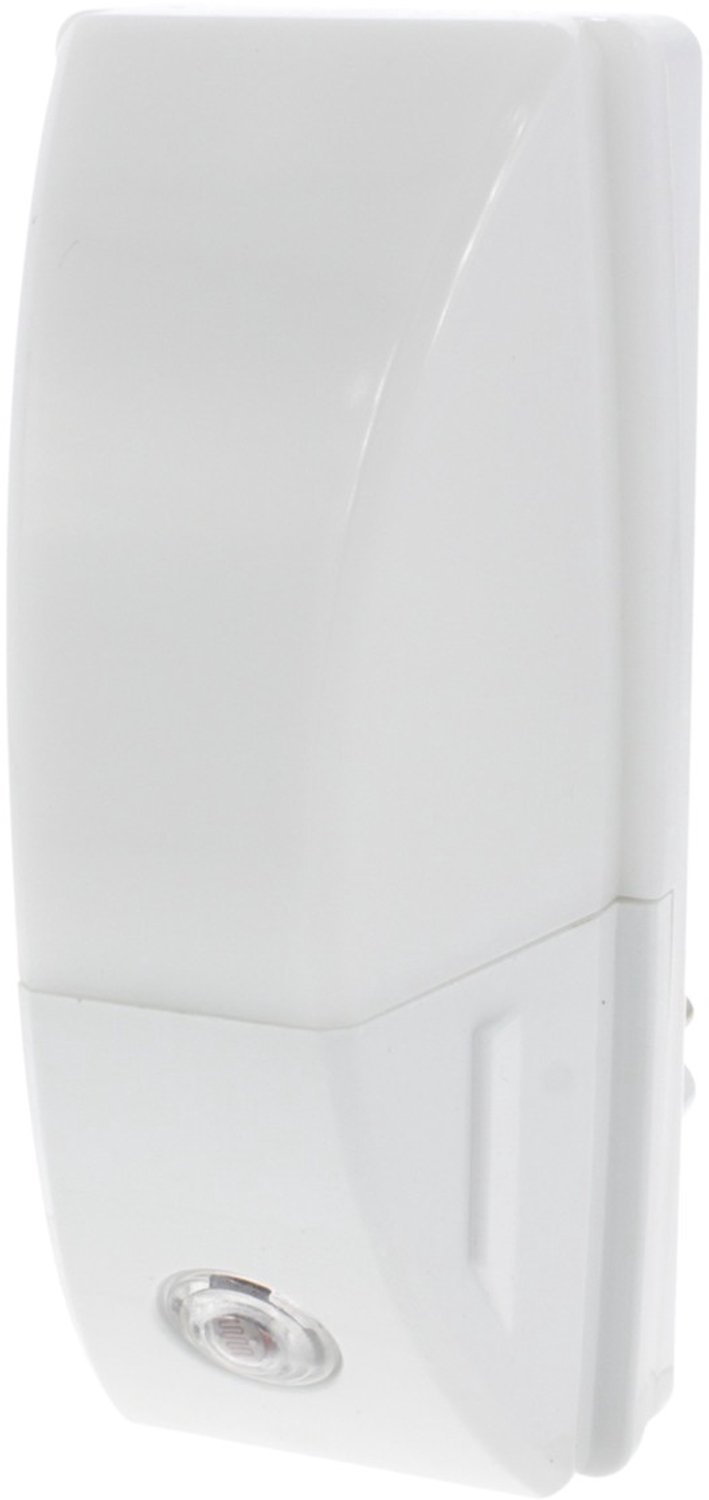 Q-Link Oriëntatielamp met Schemerschakelaar - LED Nachtlamp met Sensor - 1W - Automatisch Inschakelen bij Duisternis - Lichtbron Inbegrepen - Kunststof - Wit - 110 x 85 x 45 mm van Q-Link — afbeelding 4