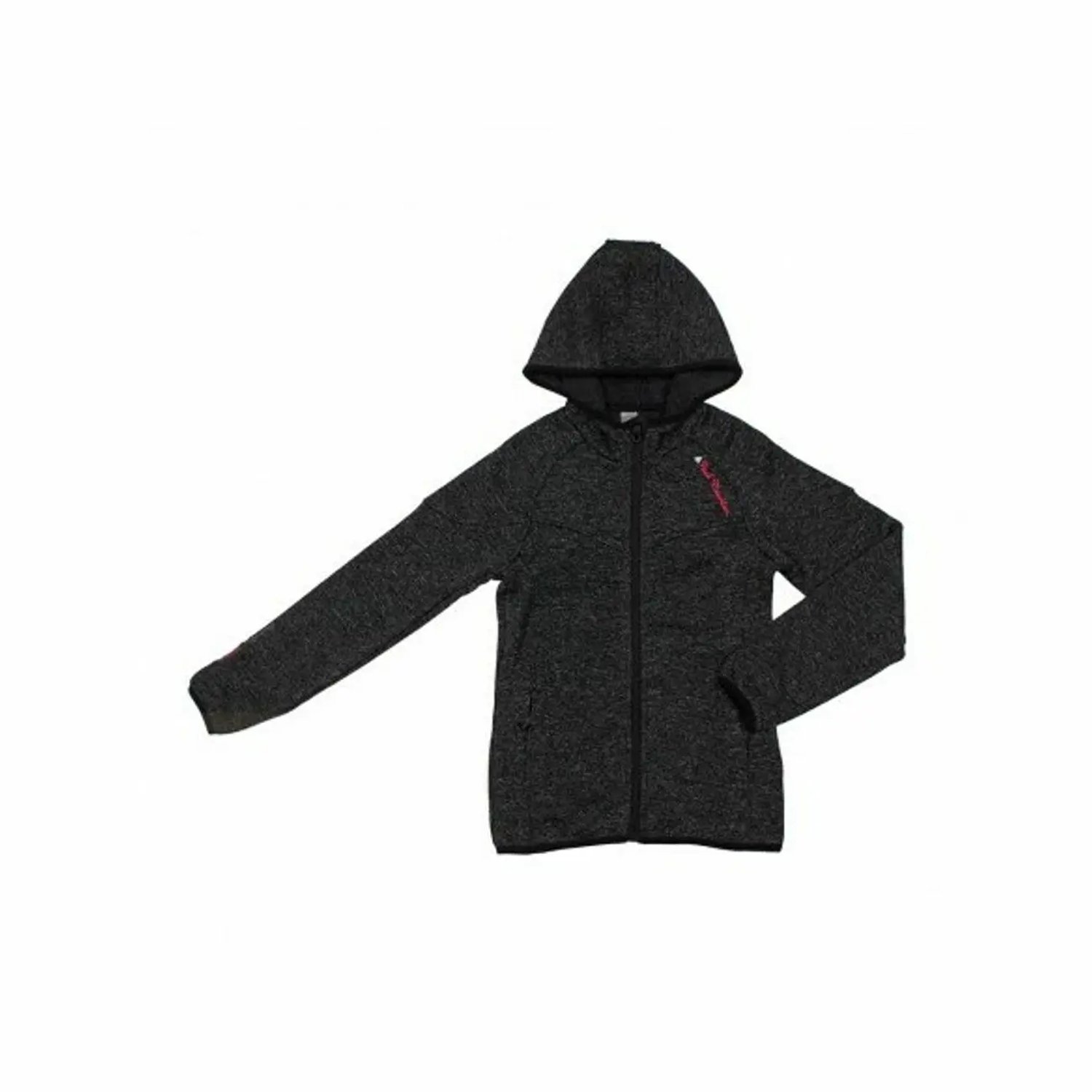 Fleece sweater voor meisjes Peak Mountain Gatora Zwart