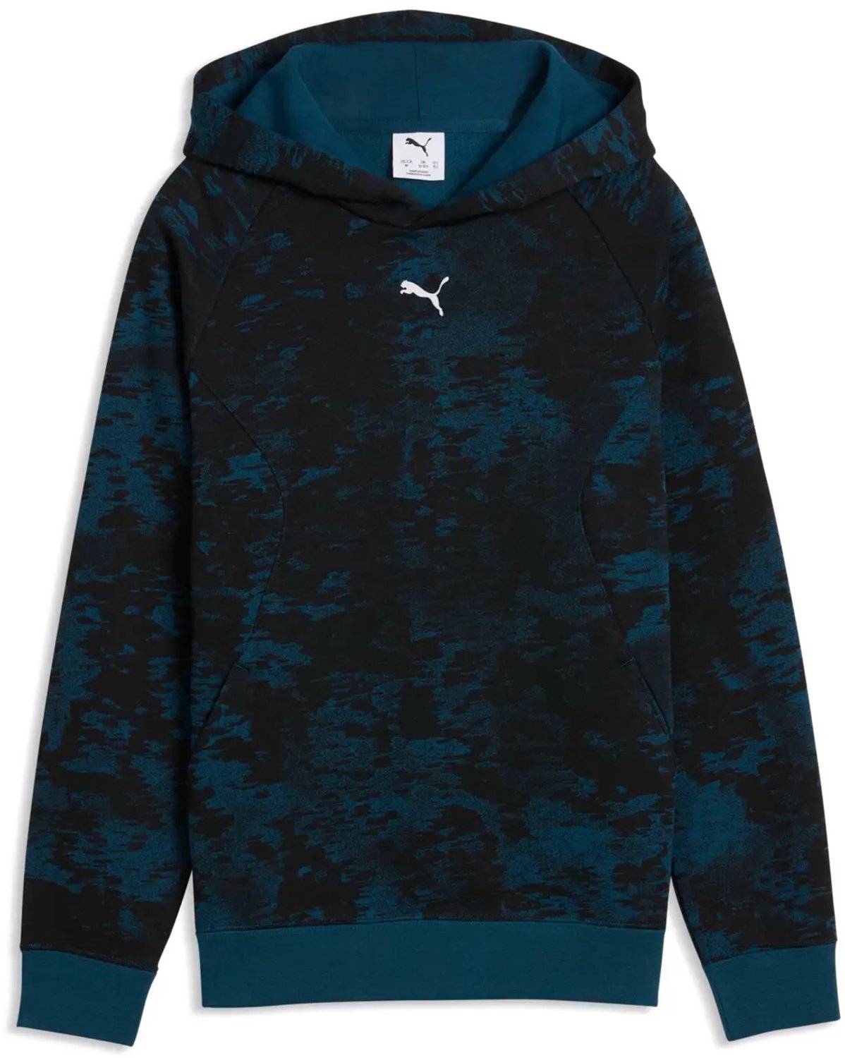 Raglan Hoodie Sweatshirt Kind Puma Blauw