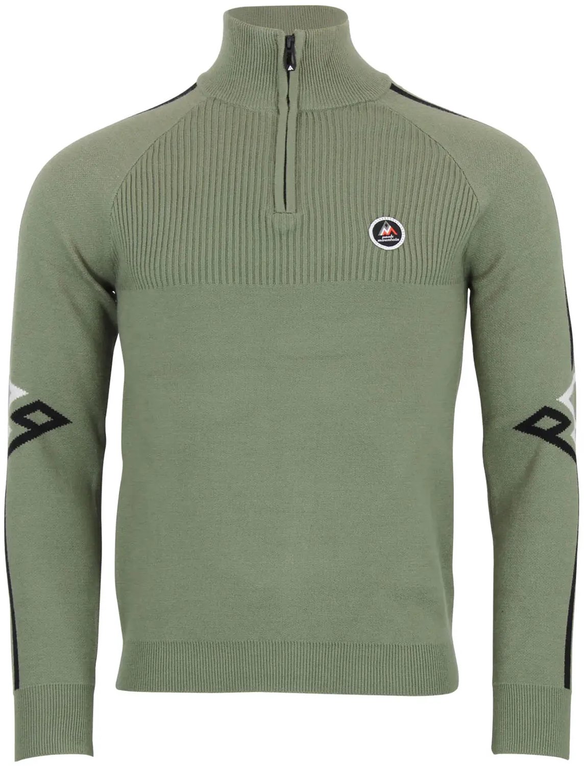 Rolleck shirt met 1/2 ritssluiting Peak Mountain Ciao Creme
