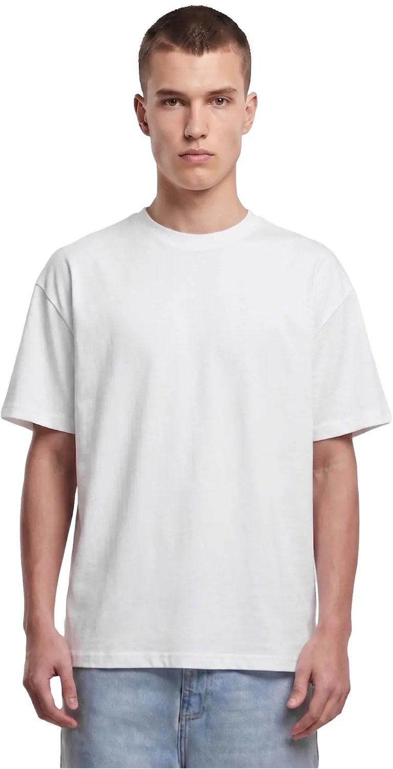 Casual Cotton T-shirt Urban Classics Wit