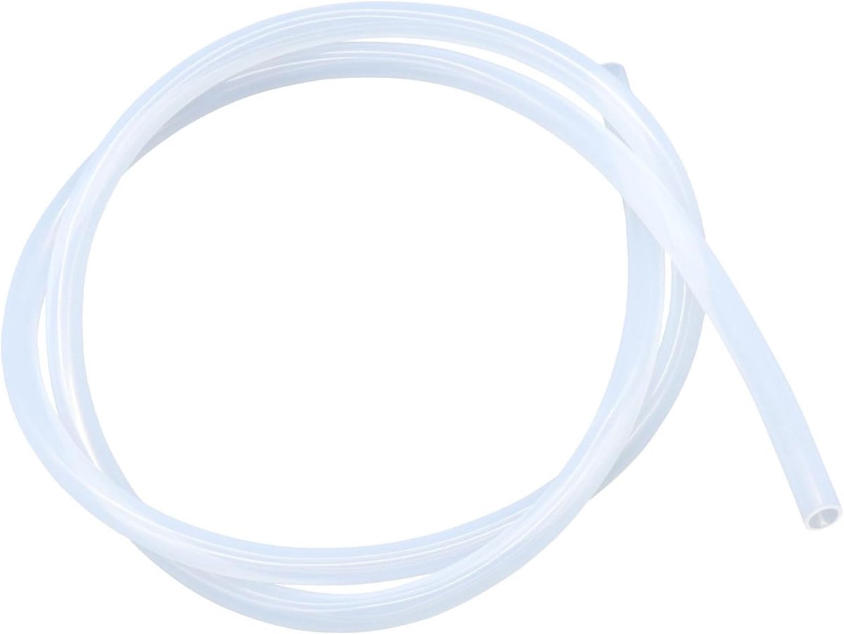 Silicone Tube Food Grade Slangen Maat 5mm x 8mm, Lengte 2m (6.5ft), Dikte 1.5mm, Flexibele Rubber Siliconen Tubing voor Luchtslangen Waterleidingen
