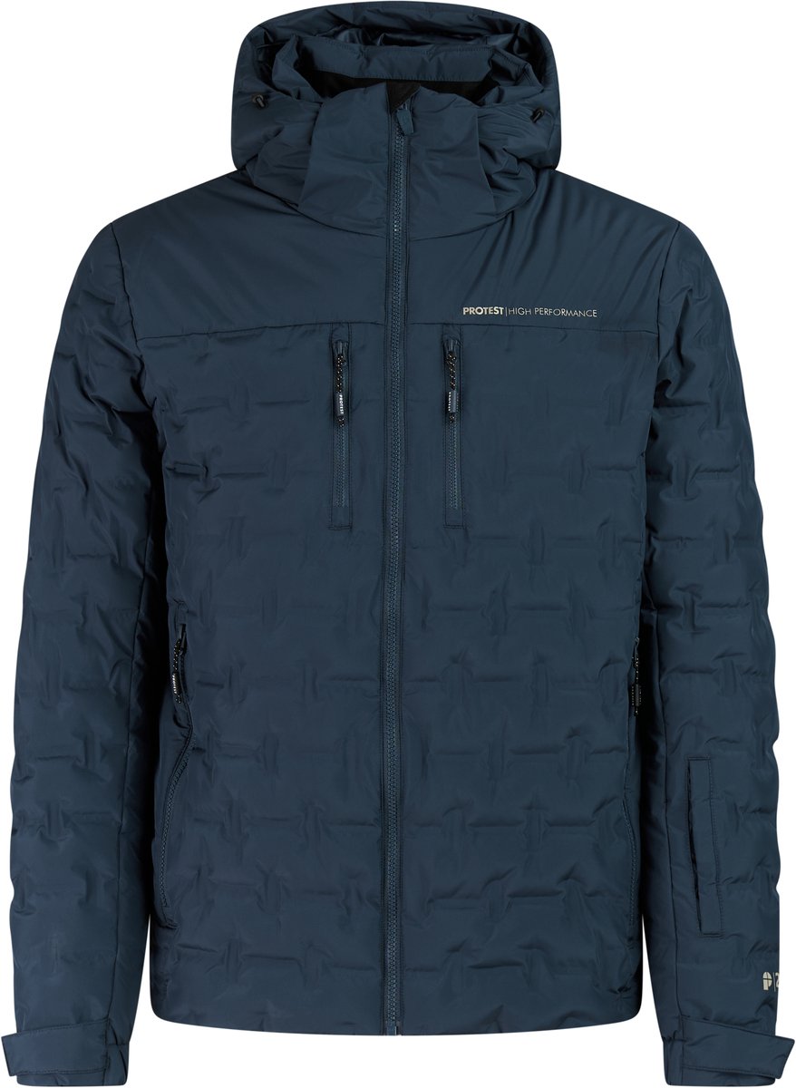 Protest PRTAvalon Skijas Heren Waterkolom 20K Skipasvak Winterjas Marineblauw