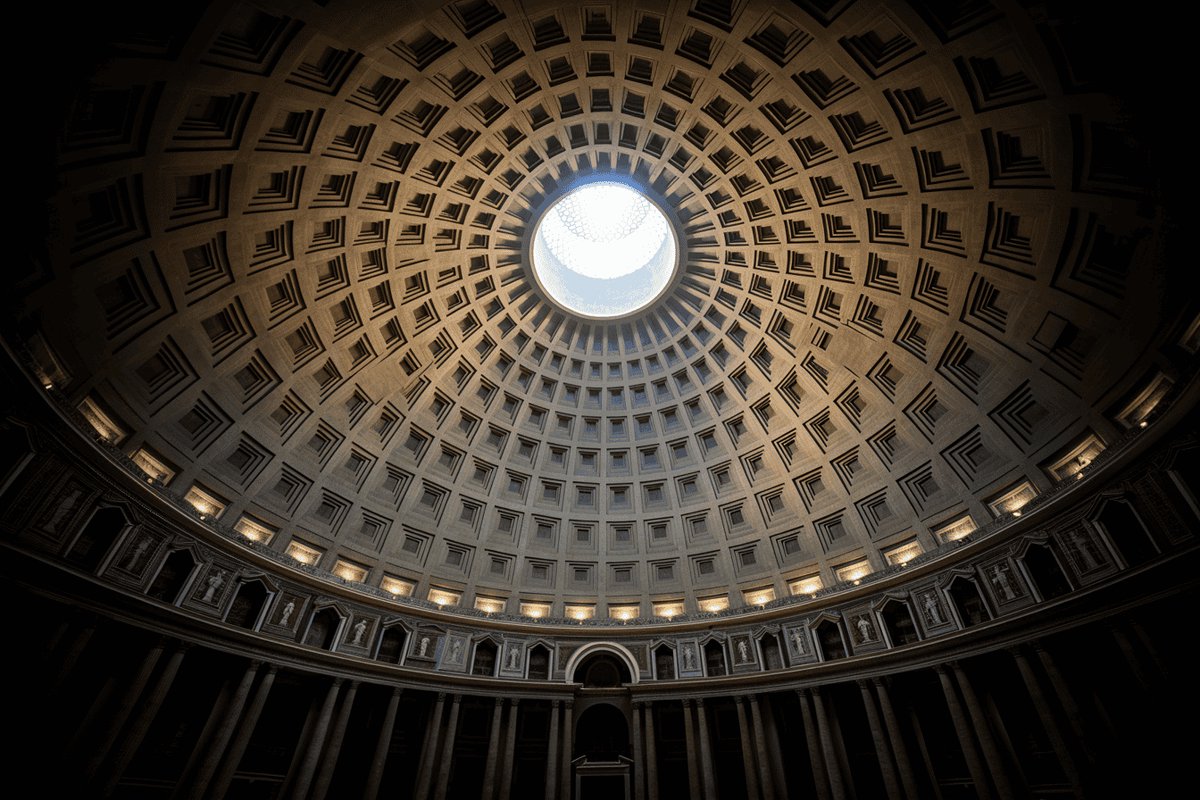 Pantheon Poster - Rome - History - Italie - Monument - posters - formaat 30x40cm - Wanddecoratie - XS1966RTB