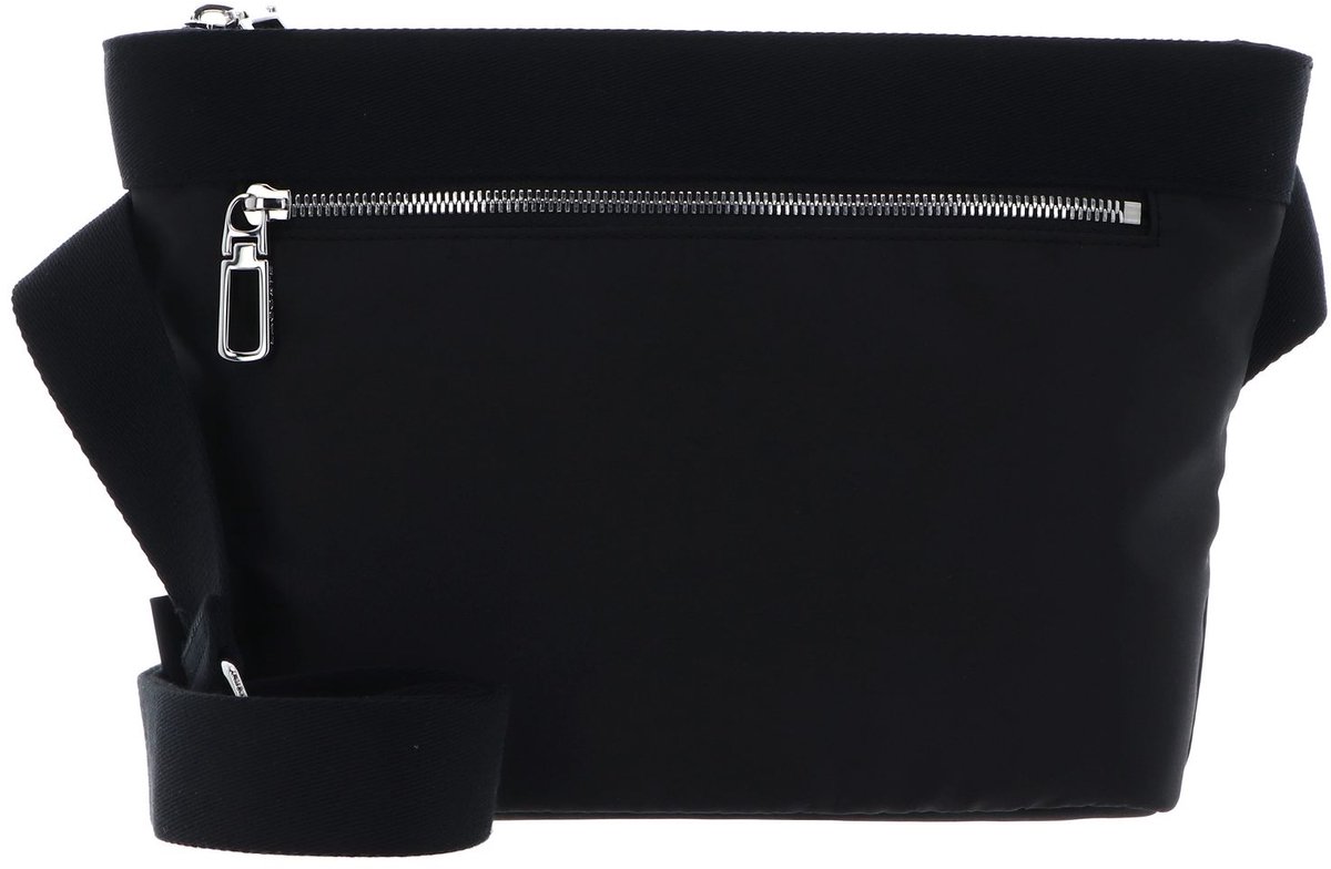 LACOSTE schoudertas Reporter Bag Noir zwart