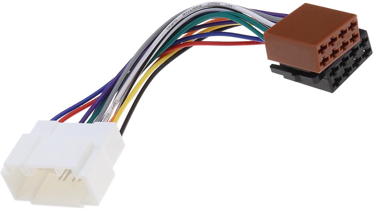 VGOL Car Stereo Radio ISO Wiring Harness Connector Adaptor Car Stereo Harness Wiring Cable Compatible with Accord - ShopVlot
