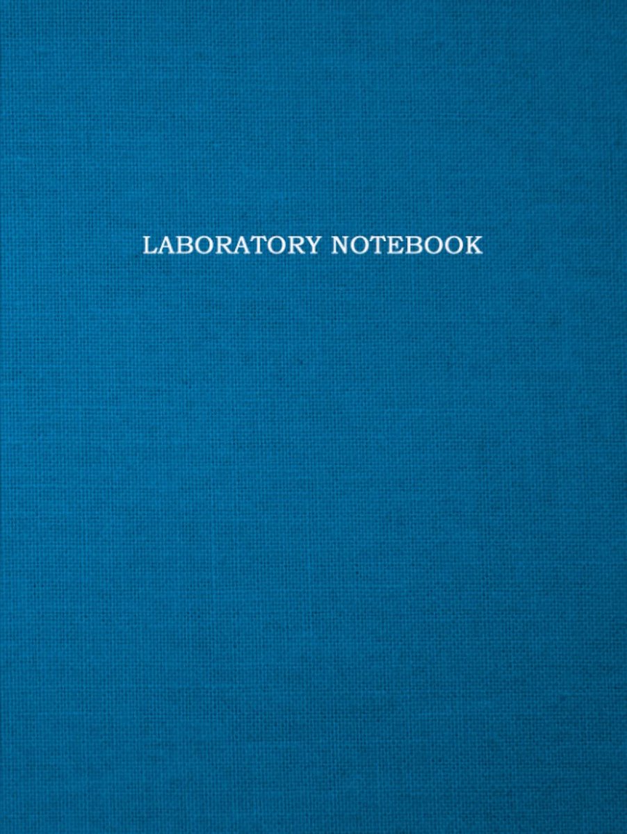 Laboratory Notebook: Lab Notebook with 100 Numbered Pages, Professional Grade, 4x4 Grid Layout (4 Squares per Inch) - ShopVlot