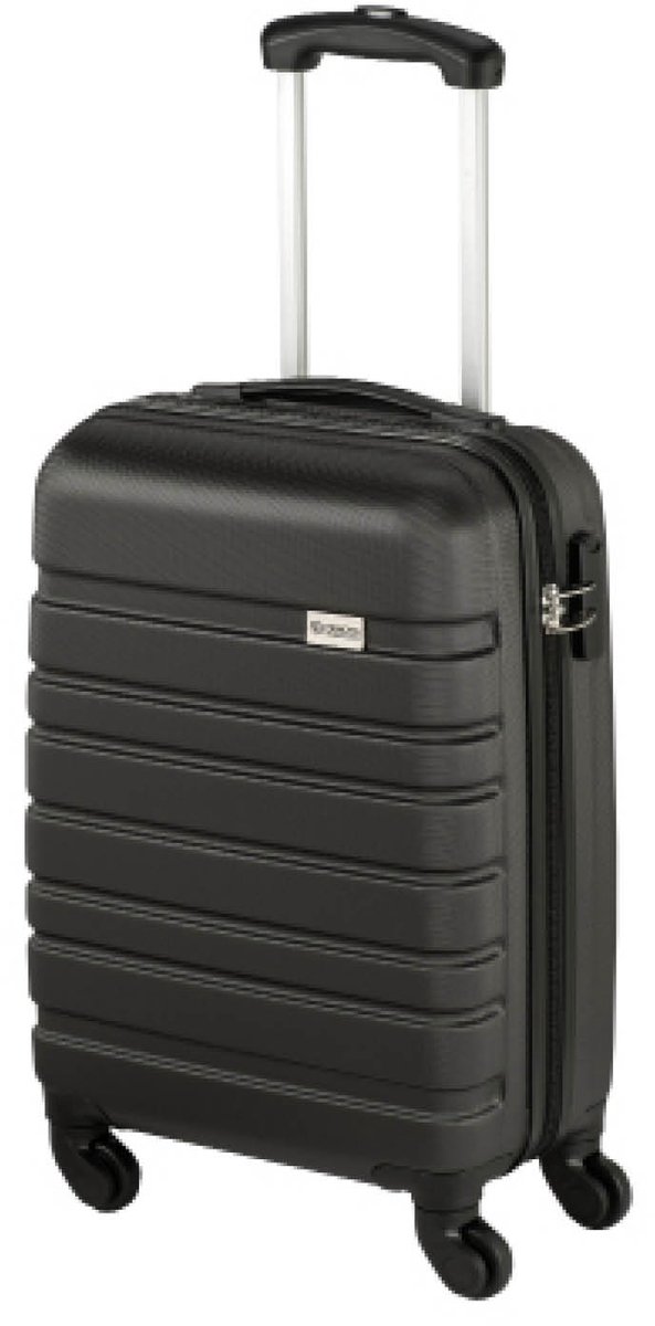 Princess Traveller Singapore - Handbagage Koffer - 55x35x20cm - Lichtgewicht Trolley - Zwart