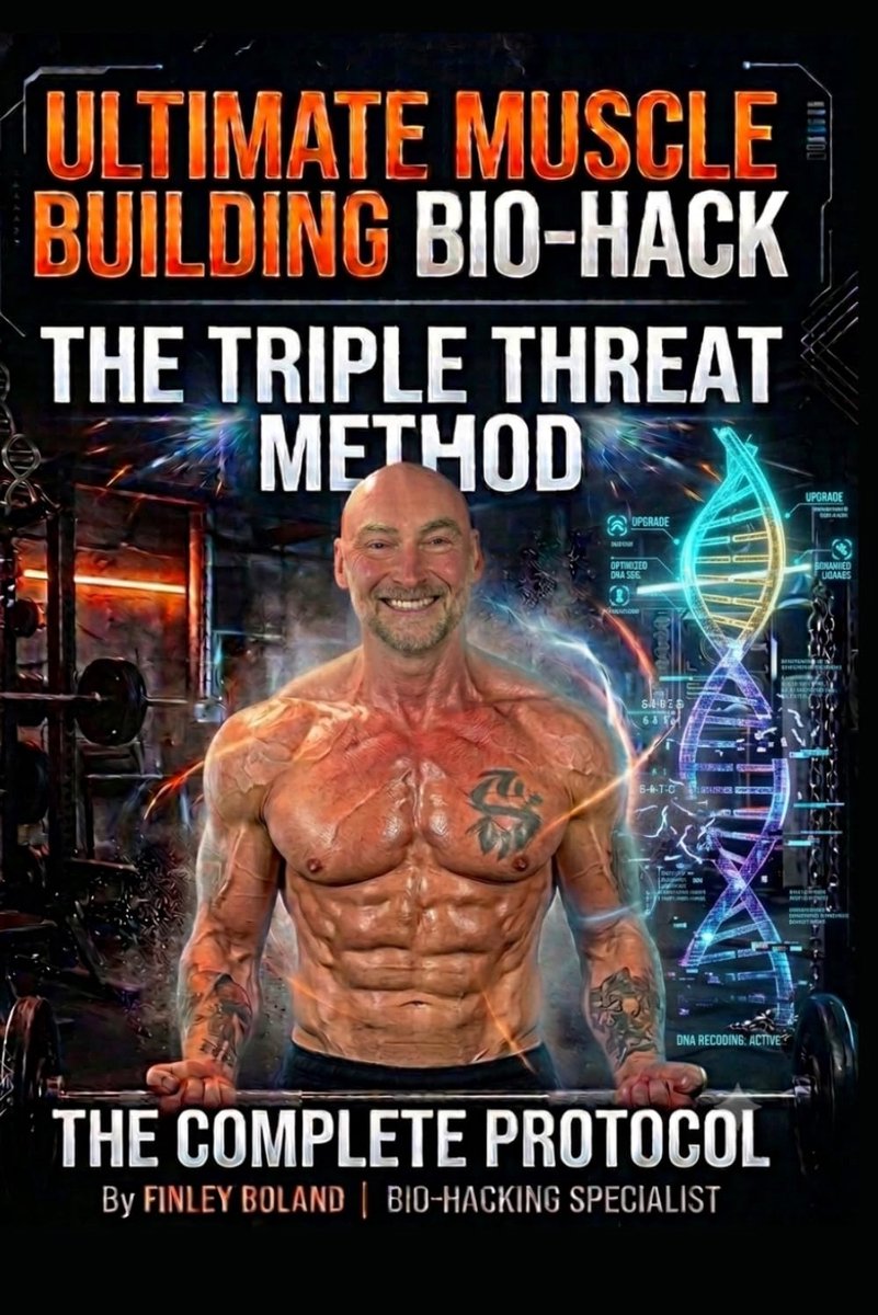 ULTIMATE MUSCLE BUILDING BIO-HACK The Triple Threat Method: The Complete Protocol - ShopVlot