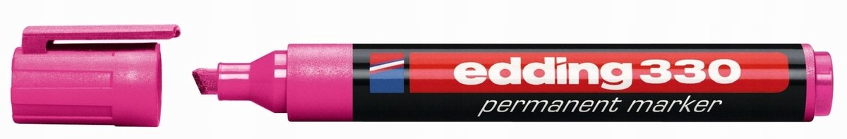 Edding 330 Permanent Marker Roze - Ronde Punt