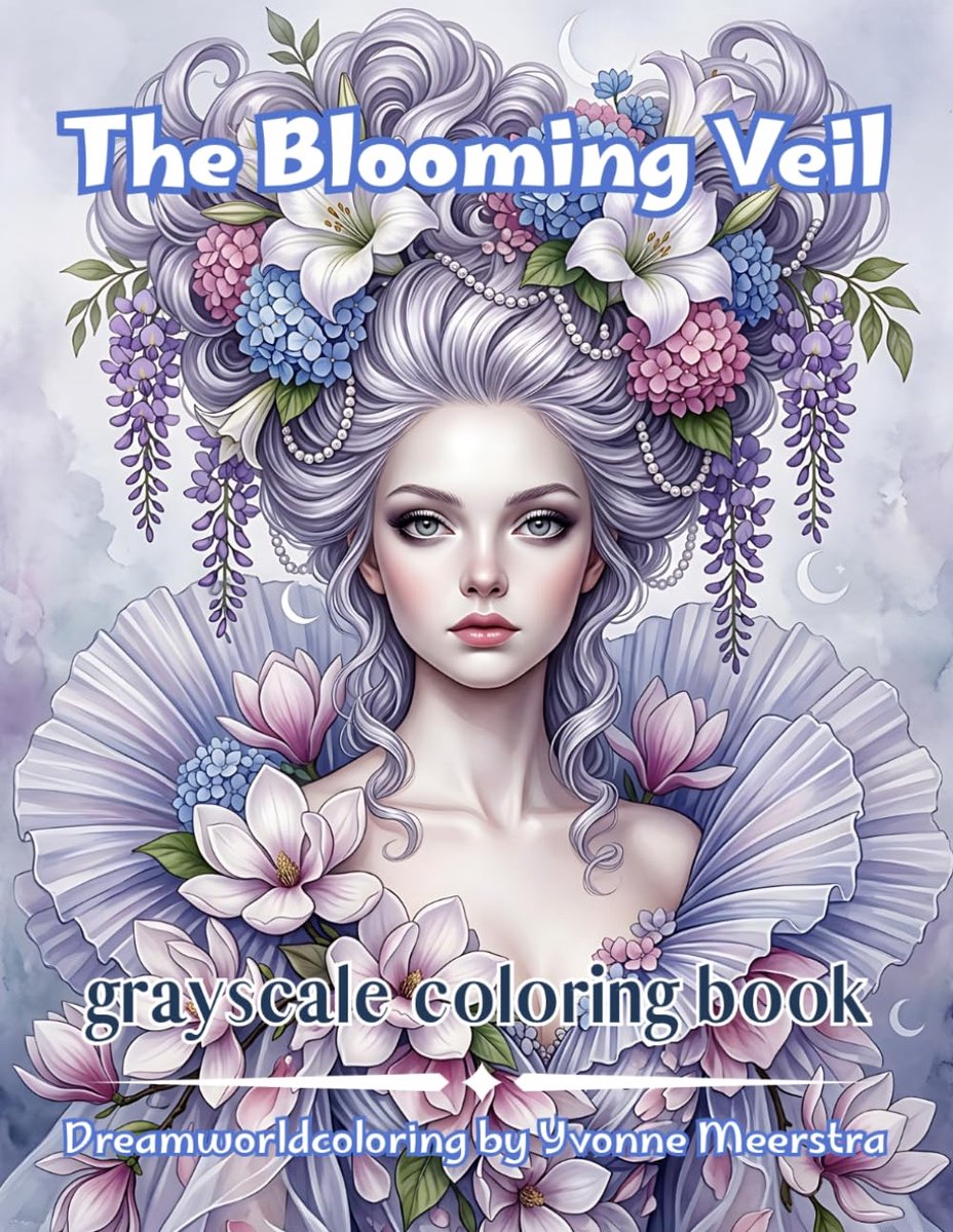 the blooming veil: 72 Elegant Floral Portraits Filled with Blossoms, Lace, Grace, and Timeless Beauty - ShopVlot