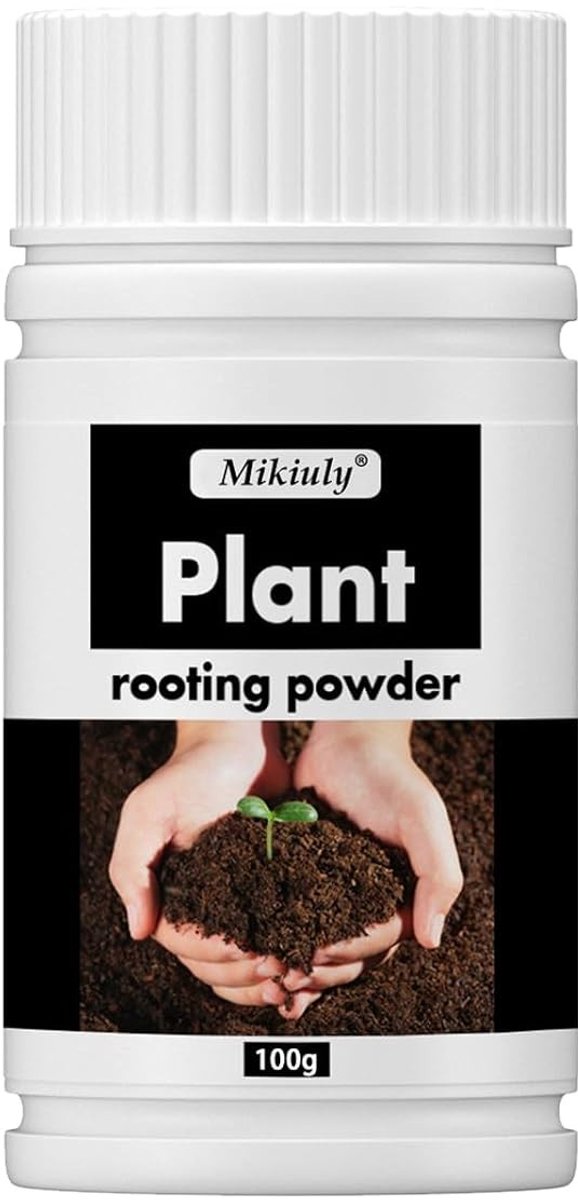 Wortelpoeder voor stekken en zaailingen, bevorder snelle wortelgroei, ideaal voor vetplanten en tuinplanten (100 gram)
