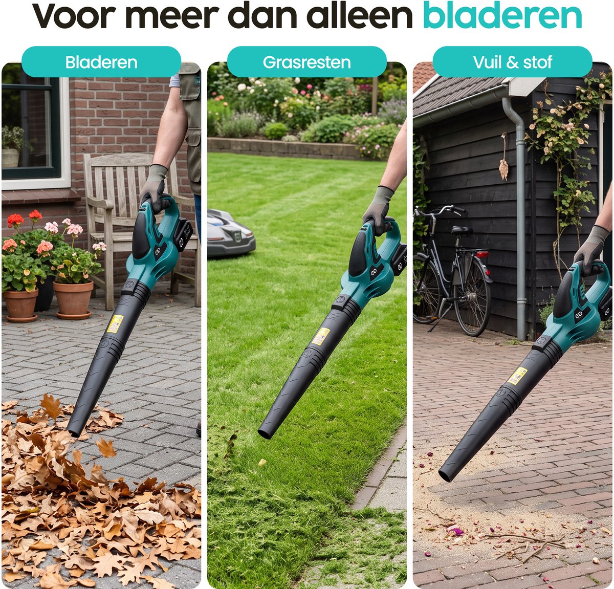 Infinity Goods Accu Bladblazer 20V - Blazer - 280 km/u Luchtsnelheid - Incl. Accu - Extra Krachtig thumbnail 5