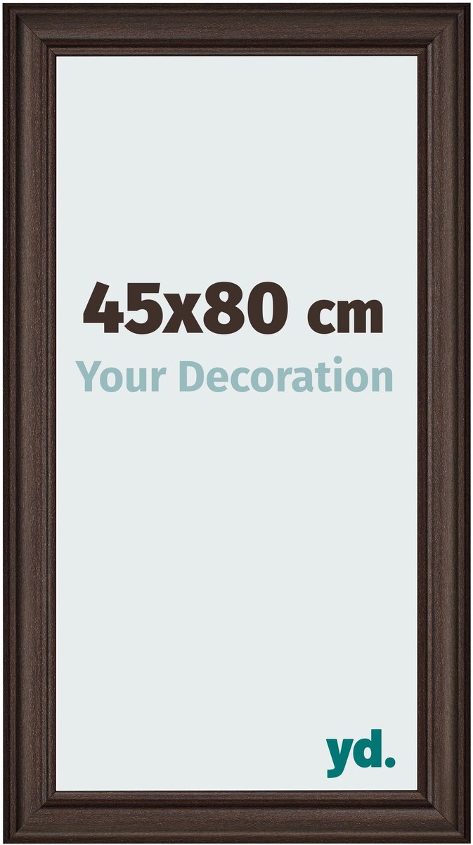 yd. Your Decoration - Fotolijst 45x80 cm - MDF - Eiken Donker - Lazio
