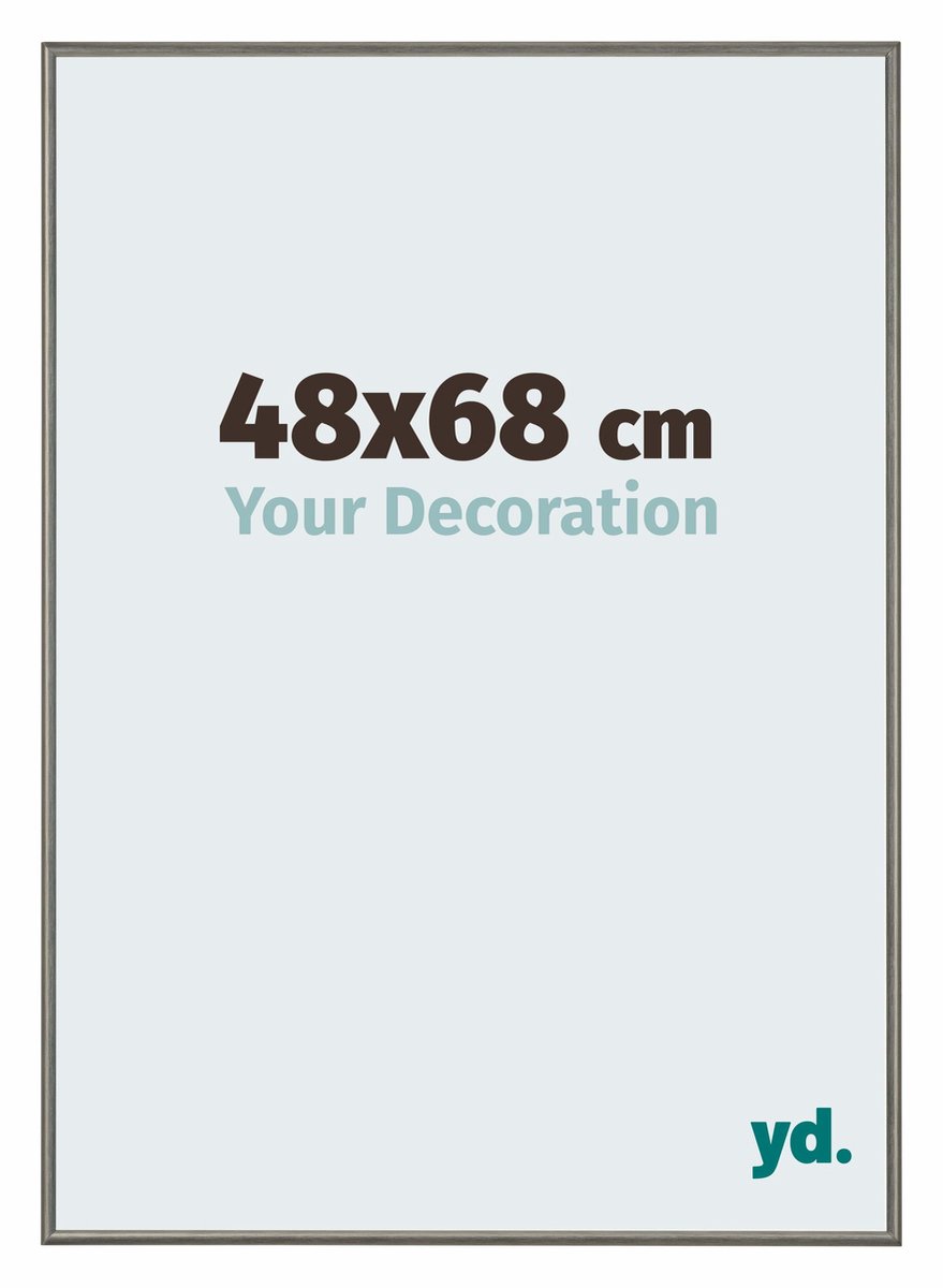 yd. Your Decoration - Fotolijst 48x68 cm - Aluminium - Mercury Structuur - New York