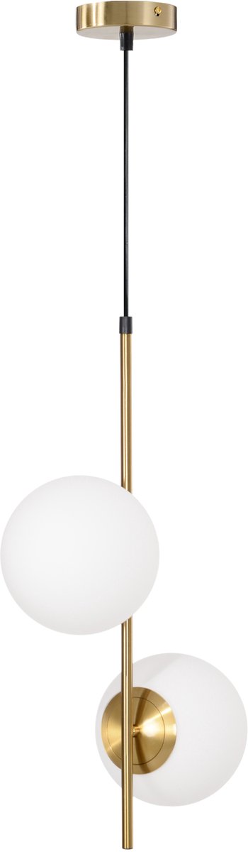 Hanglamp - moderne plafondkroonluchter voor slaapkamer woonkamer en keuken glamour verstelbaar 2 lichtpunten