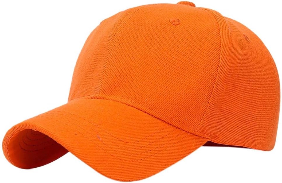 Dames eenvoudige effen baseballpet pet pet met klittenbandsluiting meerkleurige opties